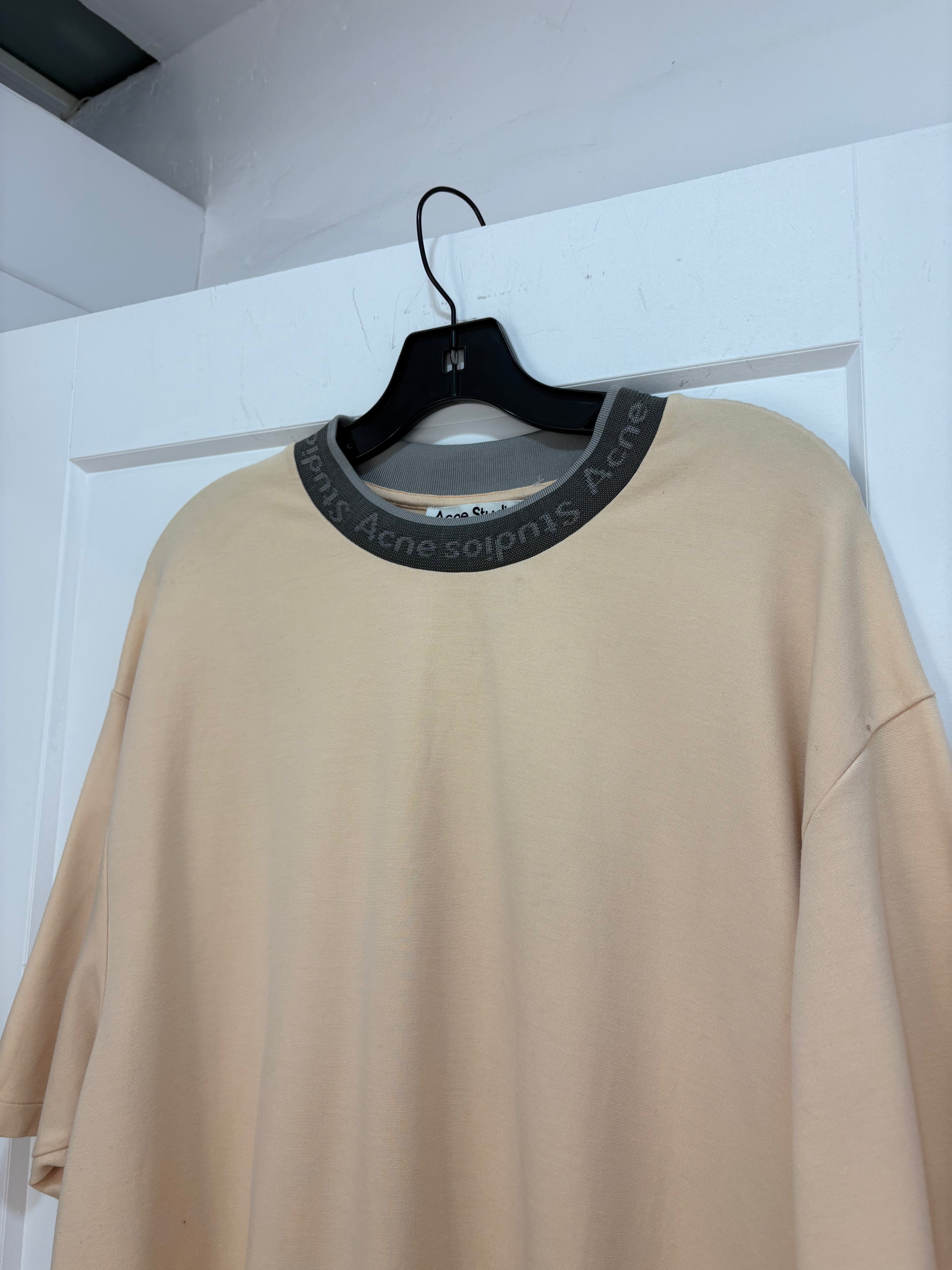 Acne Studios peach tee - size XL