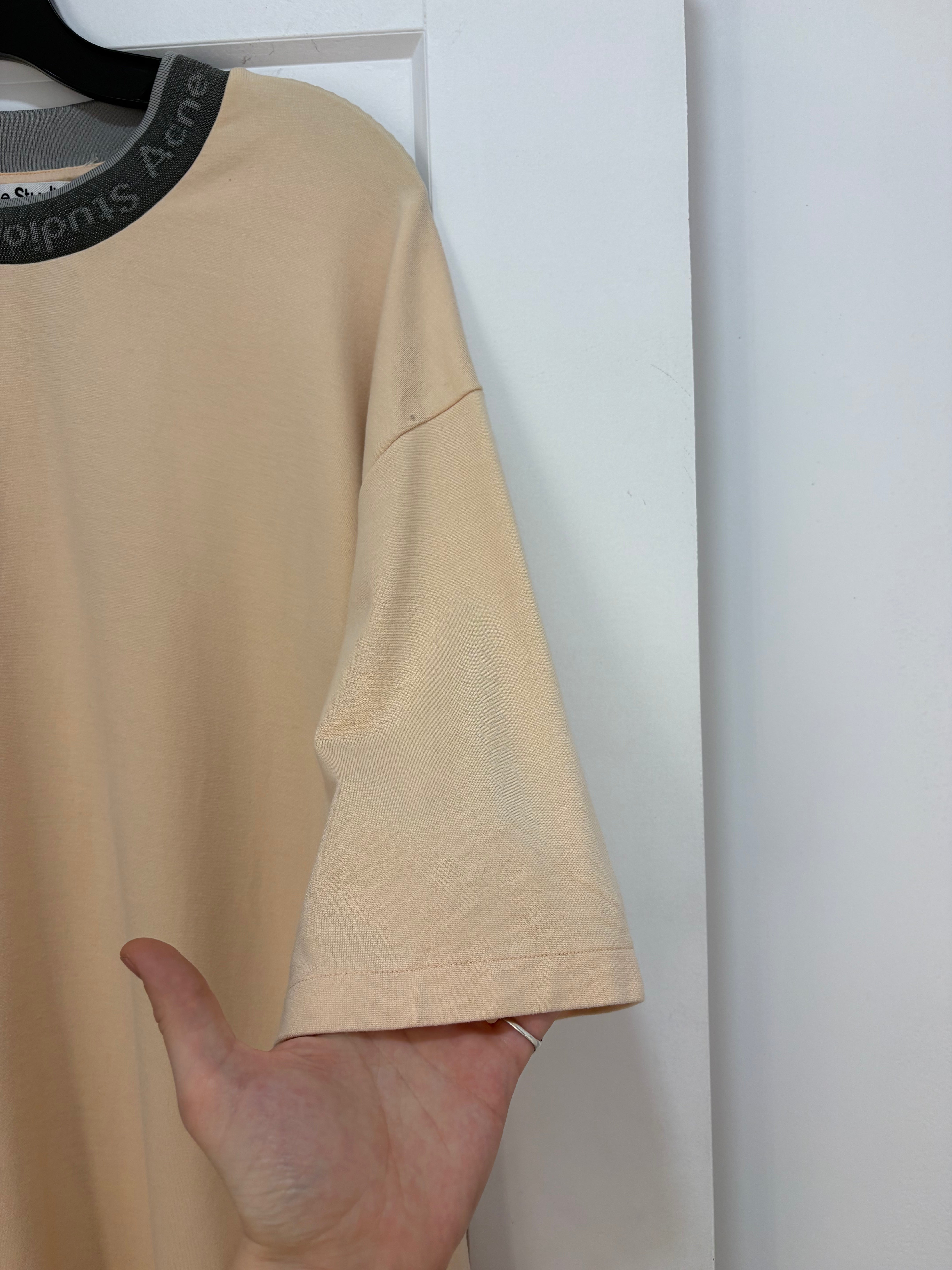 Acne Studios peach tee - size XL