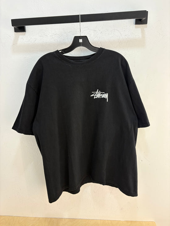 Stussy please call black tee - size XL