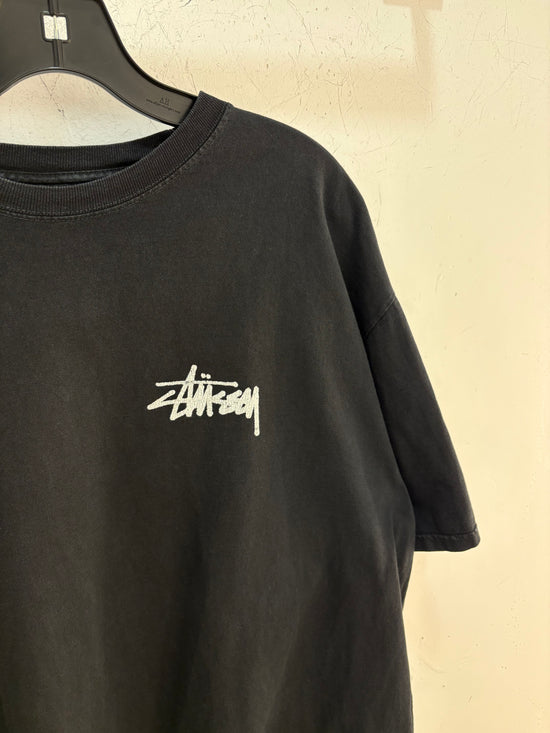 Stussy please call black tee - size XL