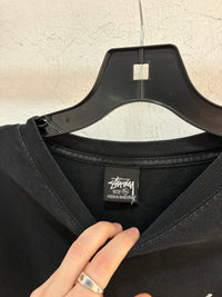 Stussy please call black tee - size XL