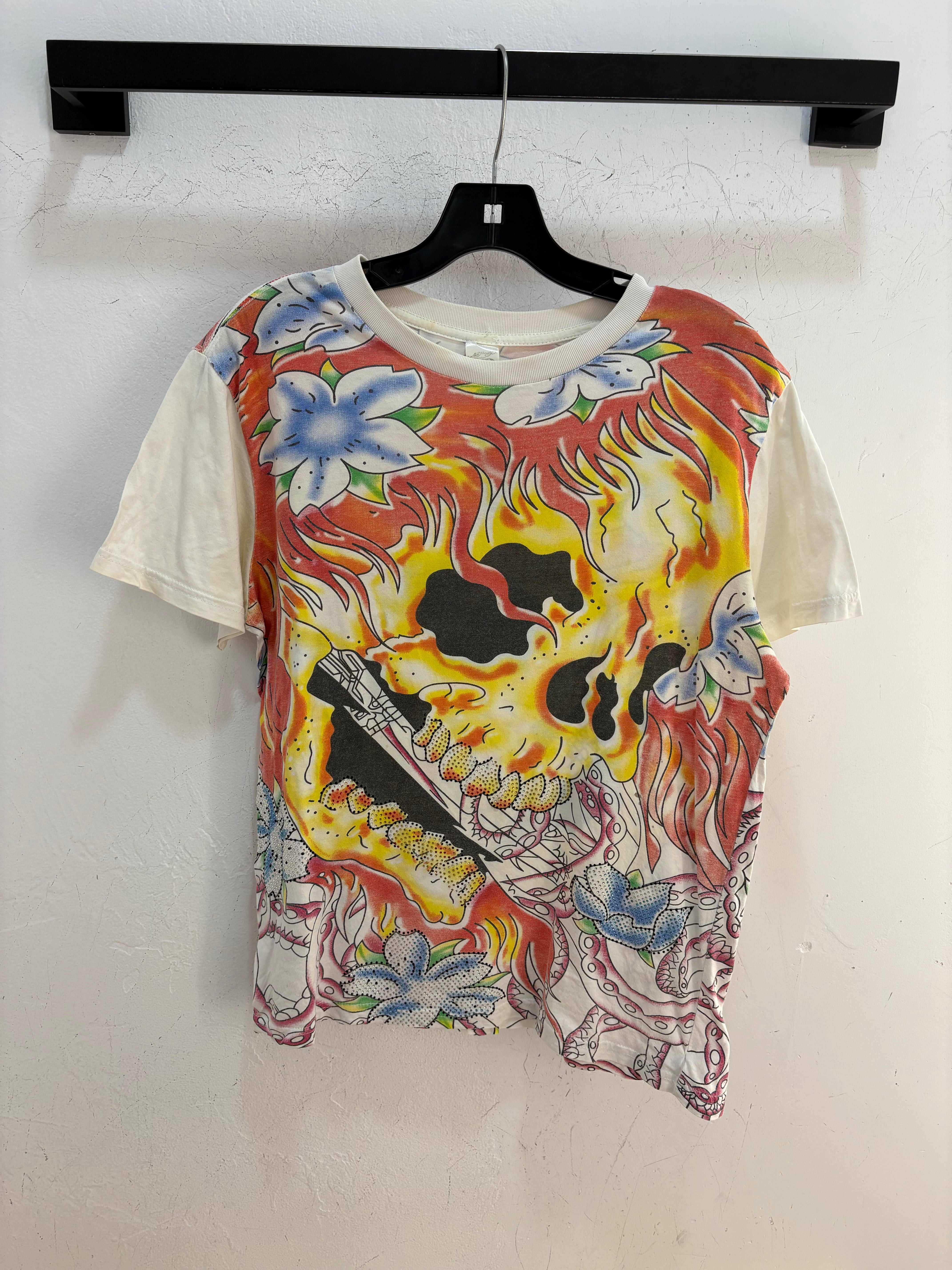 Ed Hardy AOP tee - size M
