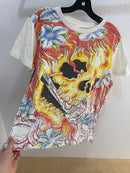 Ed Hardy AOP tee - size M