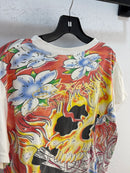 Ed Hardy AOP tee - size M