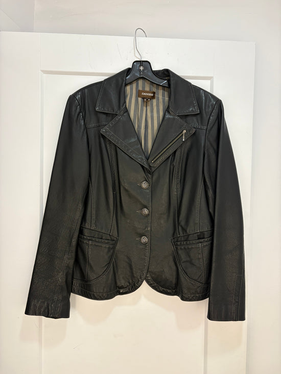 Danier leather blazer jacket - size L
