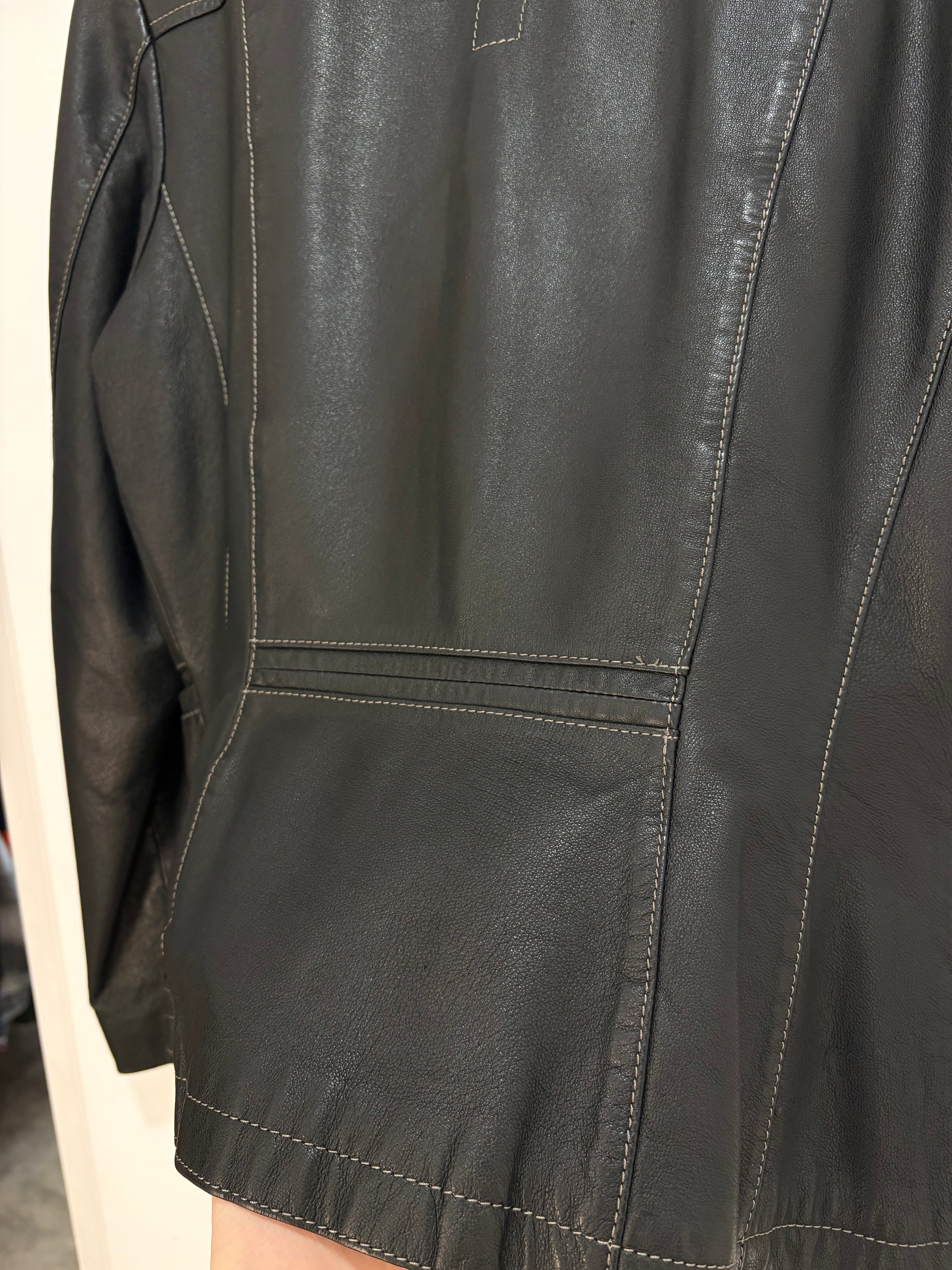 Danier leather blazer jacket - size L