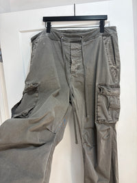 James Perse Dust grey cargo trail pants - size XL