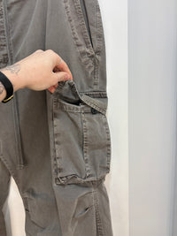 James Perse Dust grey cargo trail pants - size XL