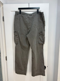 James Perse Dust grey cargo trail pants - size XL