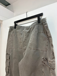 James Perse Dust grey cargo trail pants - size XL