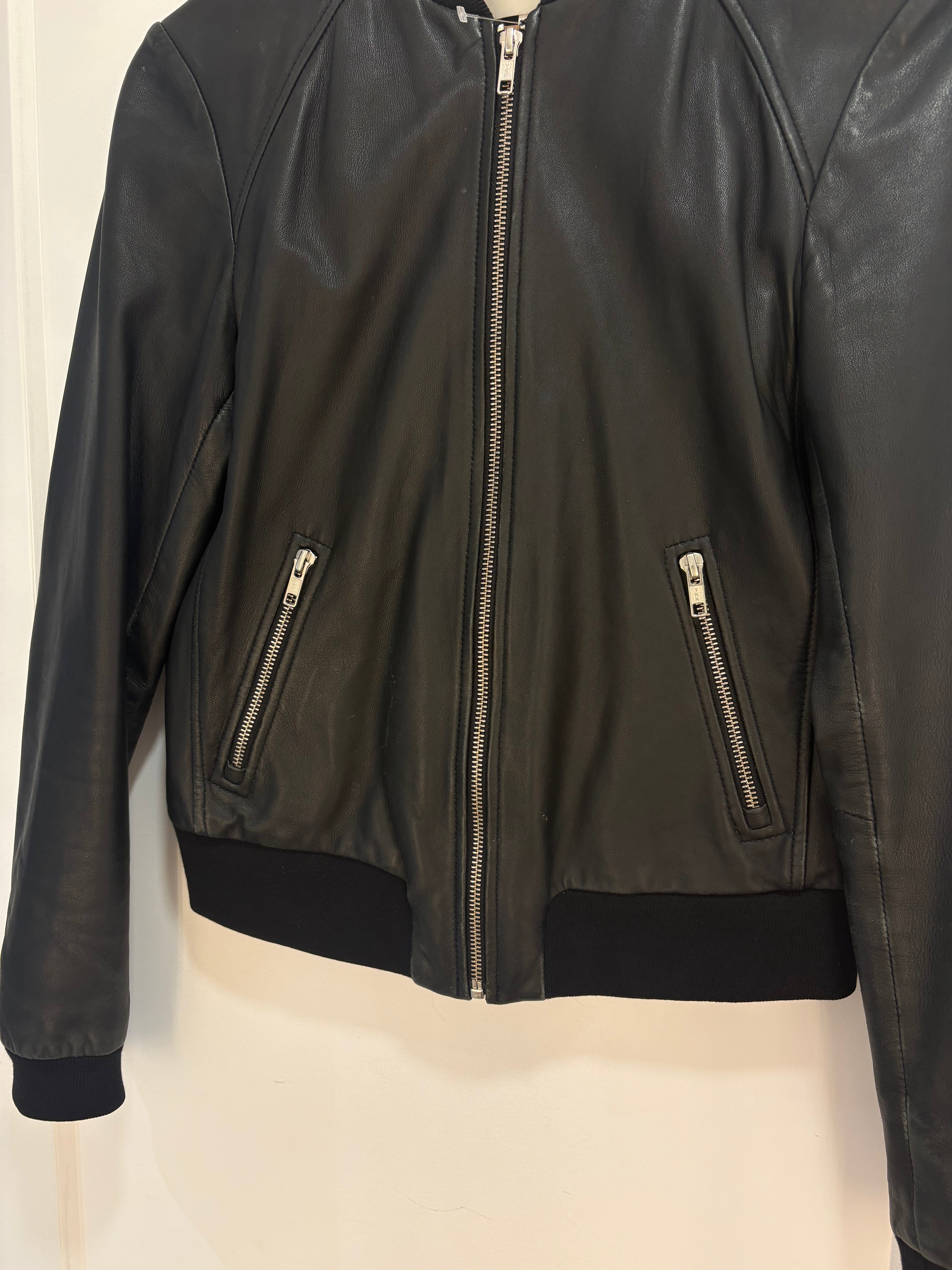 Soia & Kyo leather jacket - size M womens