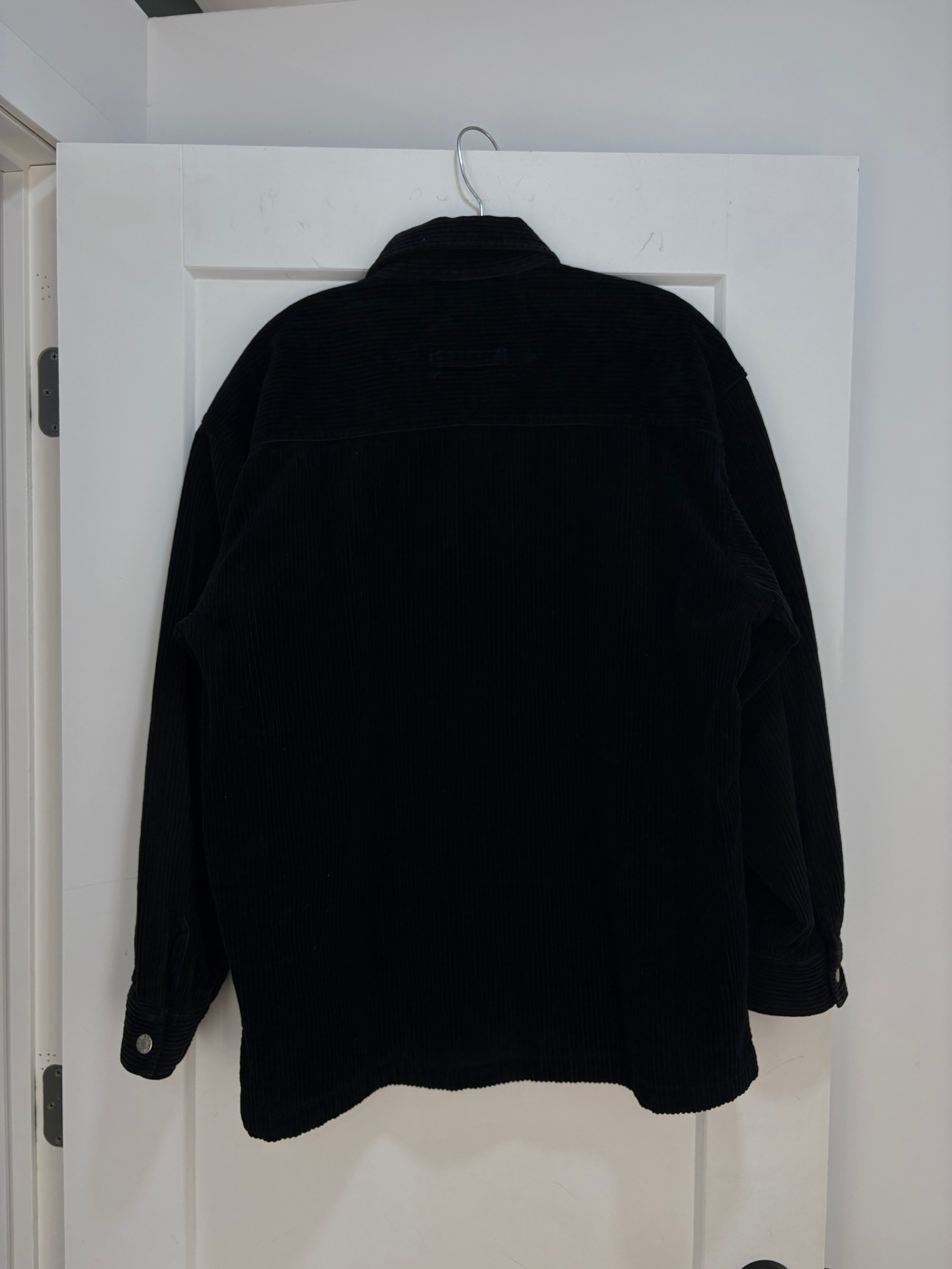 Y2K Nevada Corduroy black cargo jacket - size M