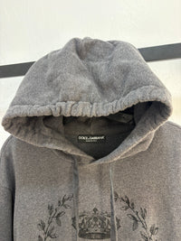 Dolce & Gabbana Bee Charcoal grey hoodie - size L
