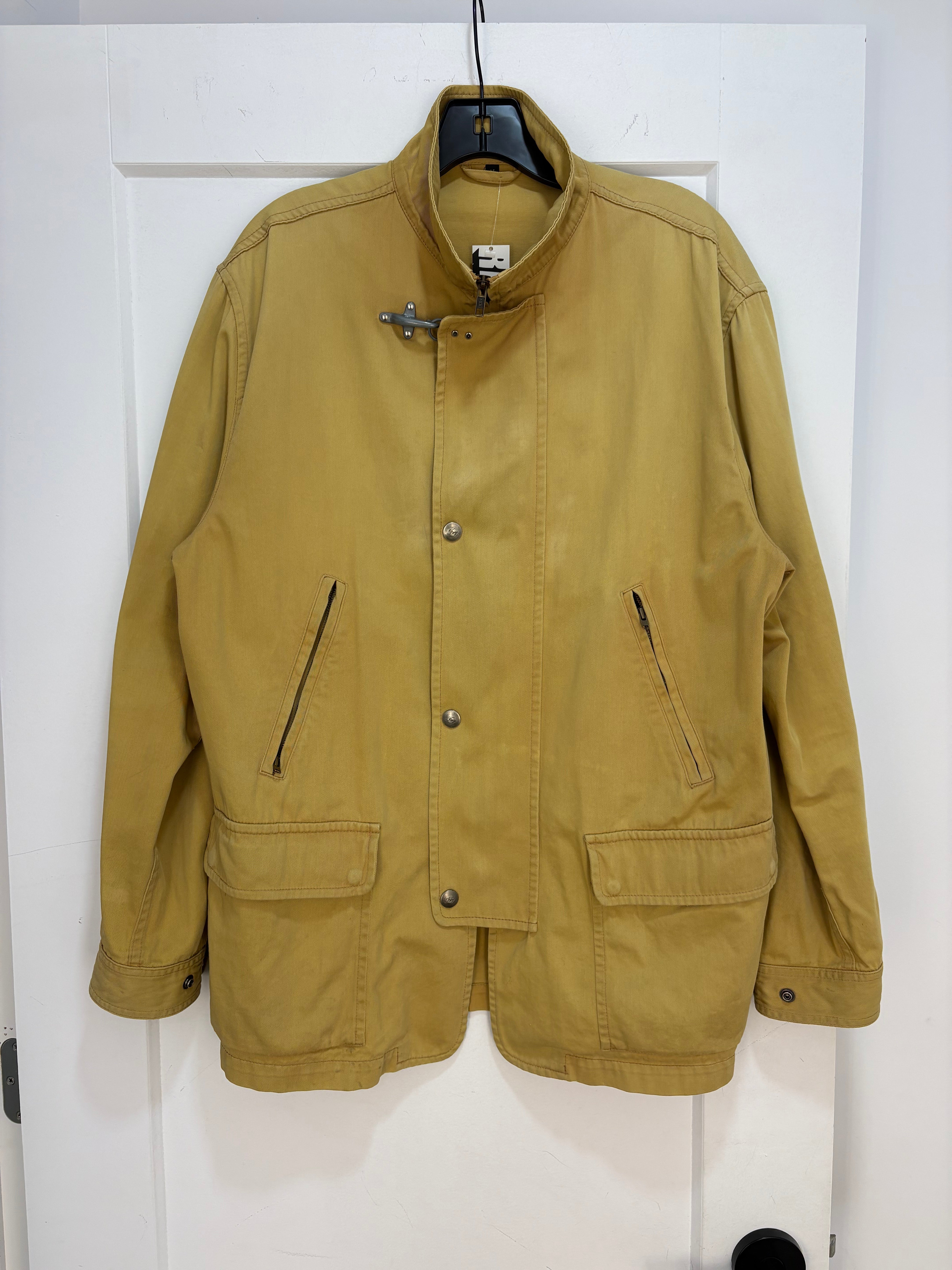 80s Fay Fireman Mustard jacket - size XL