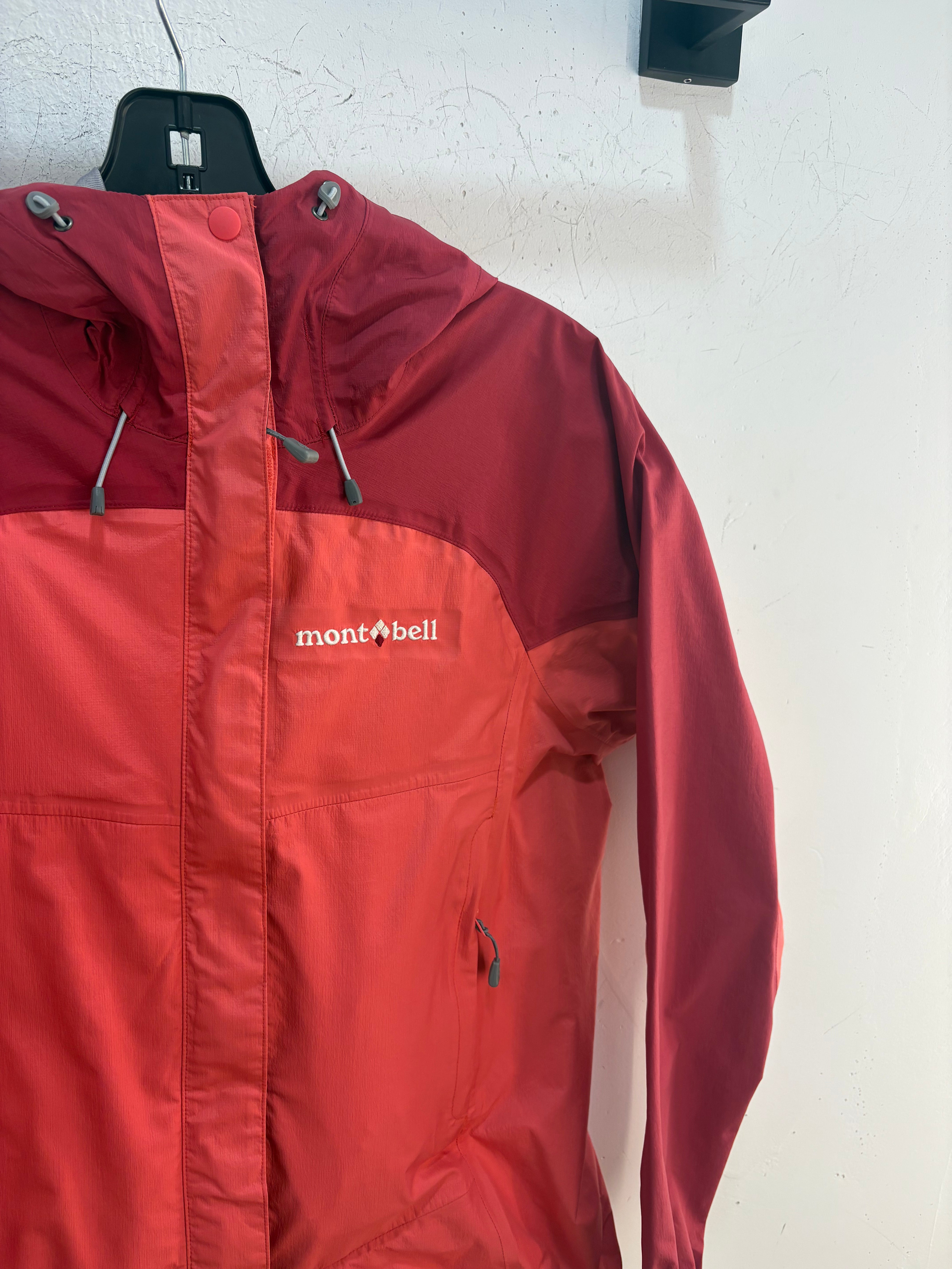 Montbell thunder pass pink shell - size S women