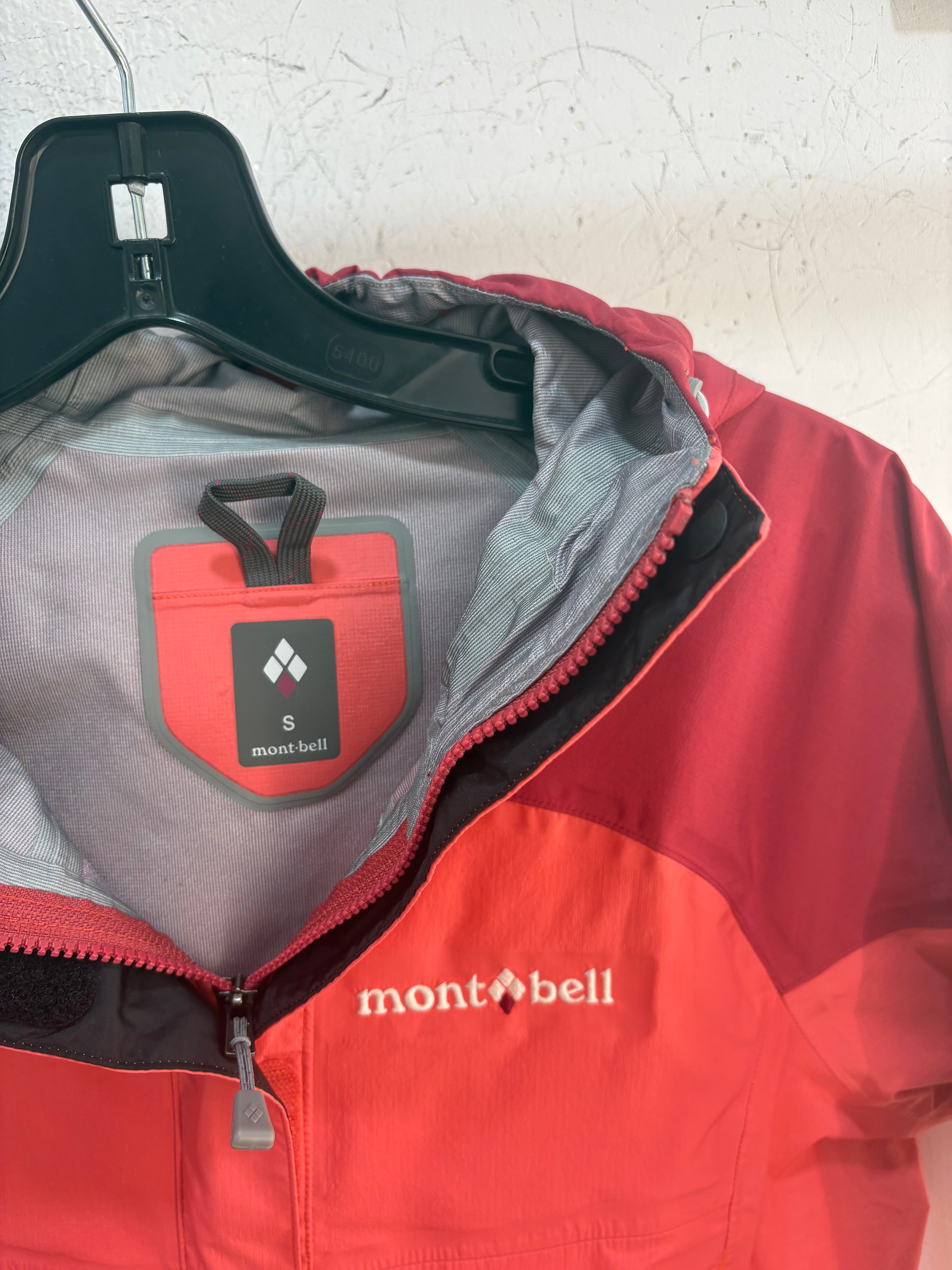Montbell thunder pass pink shell - size S women