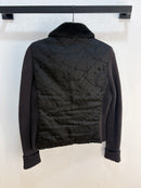 Point zero nylon/knit mix jacket - size M