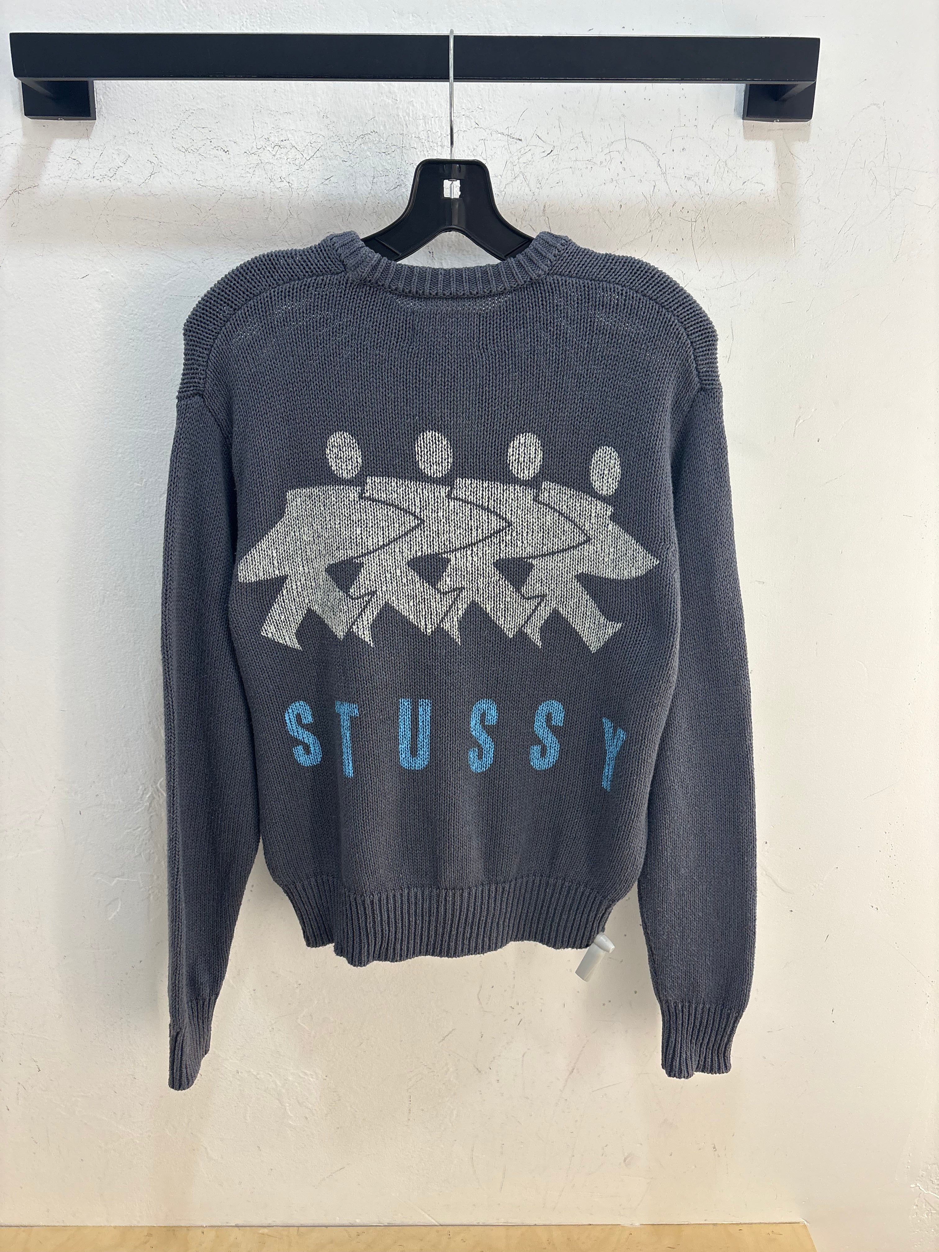 Stussy surfman knit sweater - size S