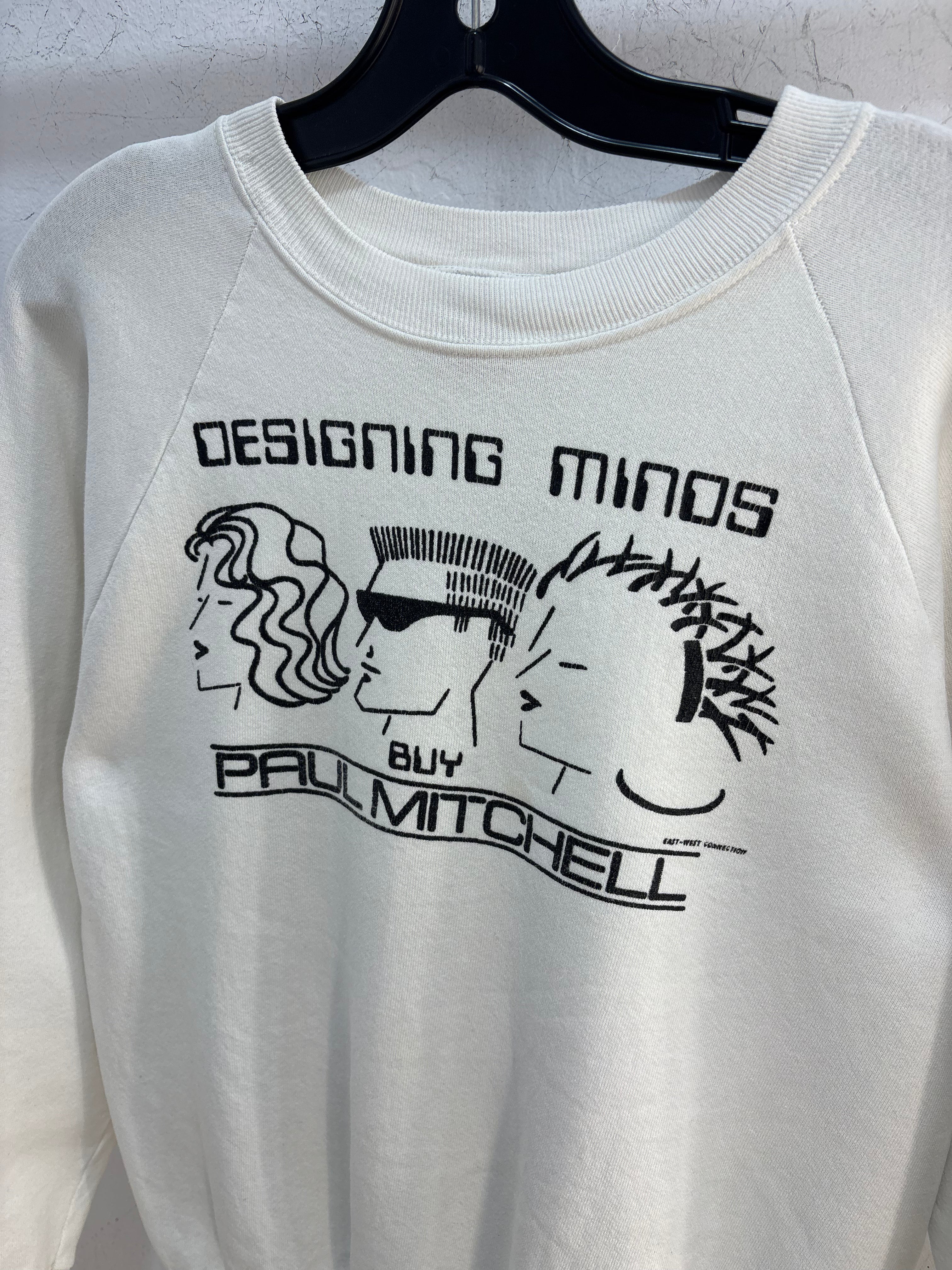 90s Designing minds Paul Mitchell crewneck - size L