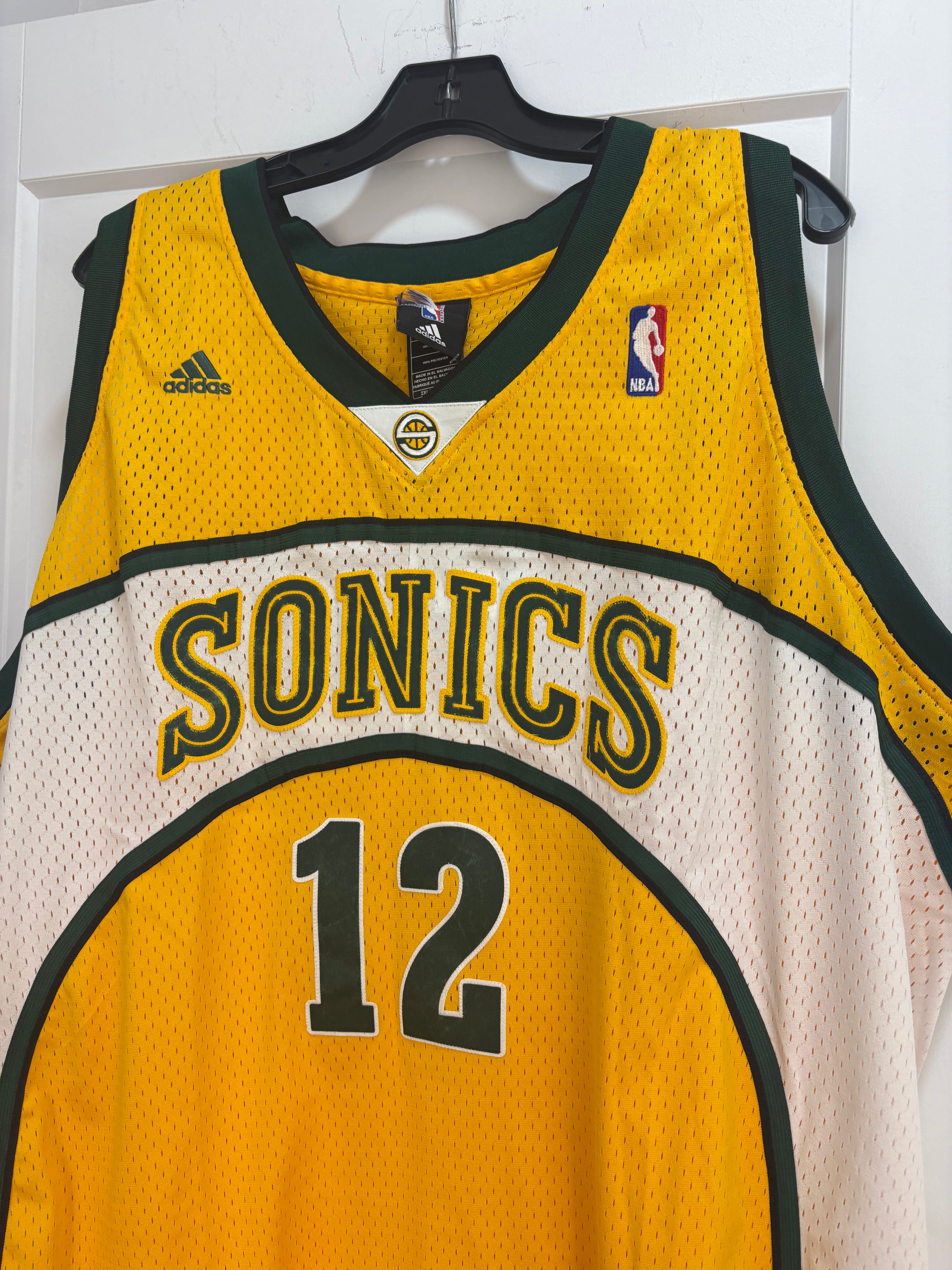 Sonics Wilkins jersey - size XXL tall