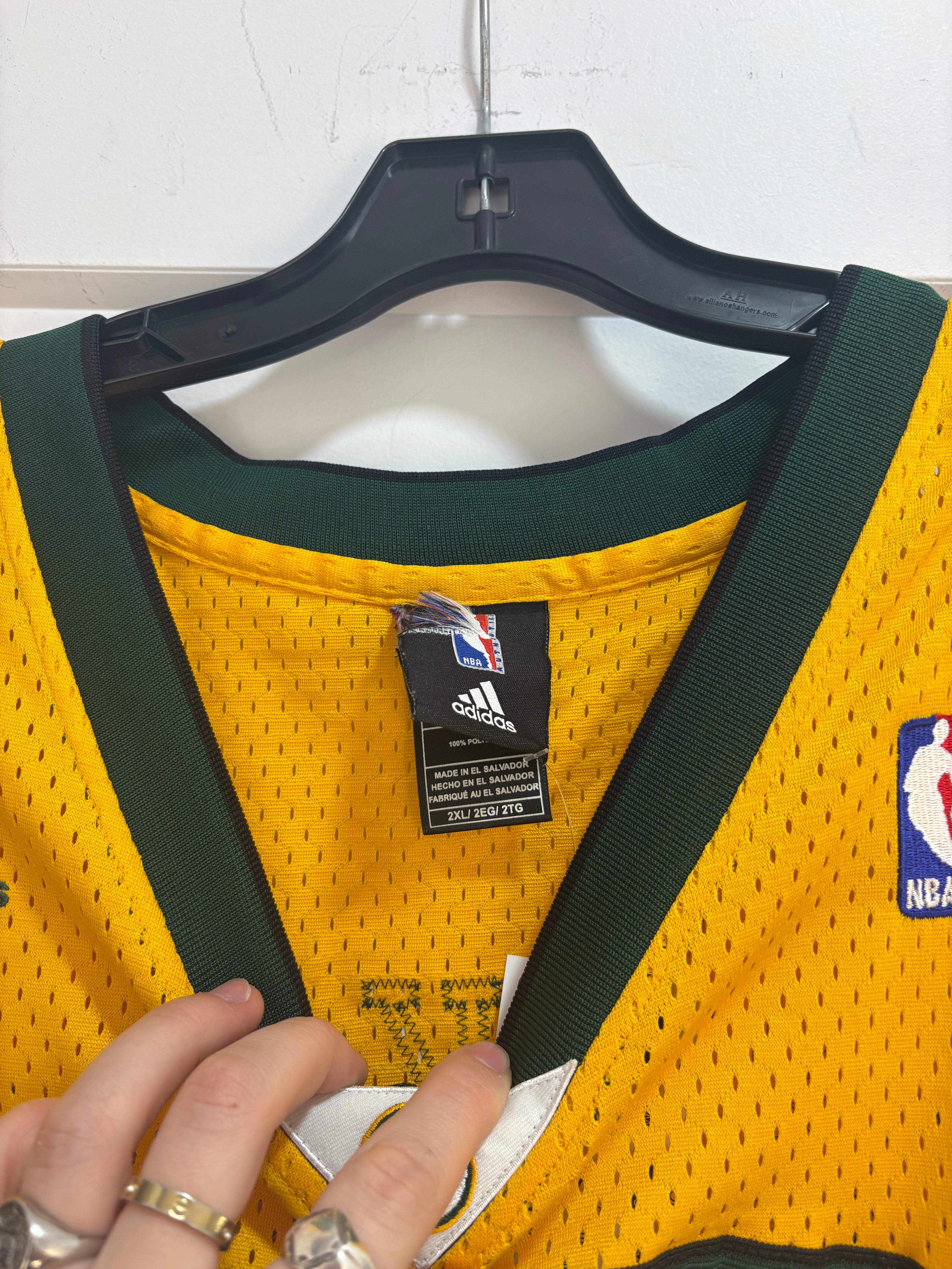 Sonics Wilkins jersey - size XXL tall
