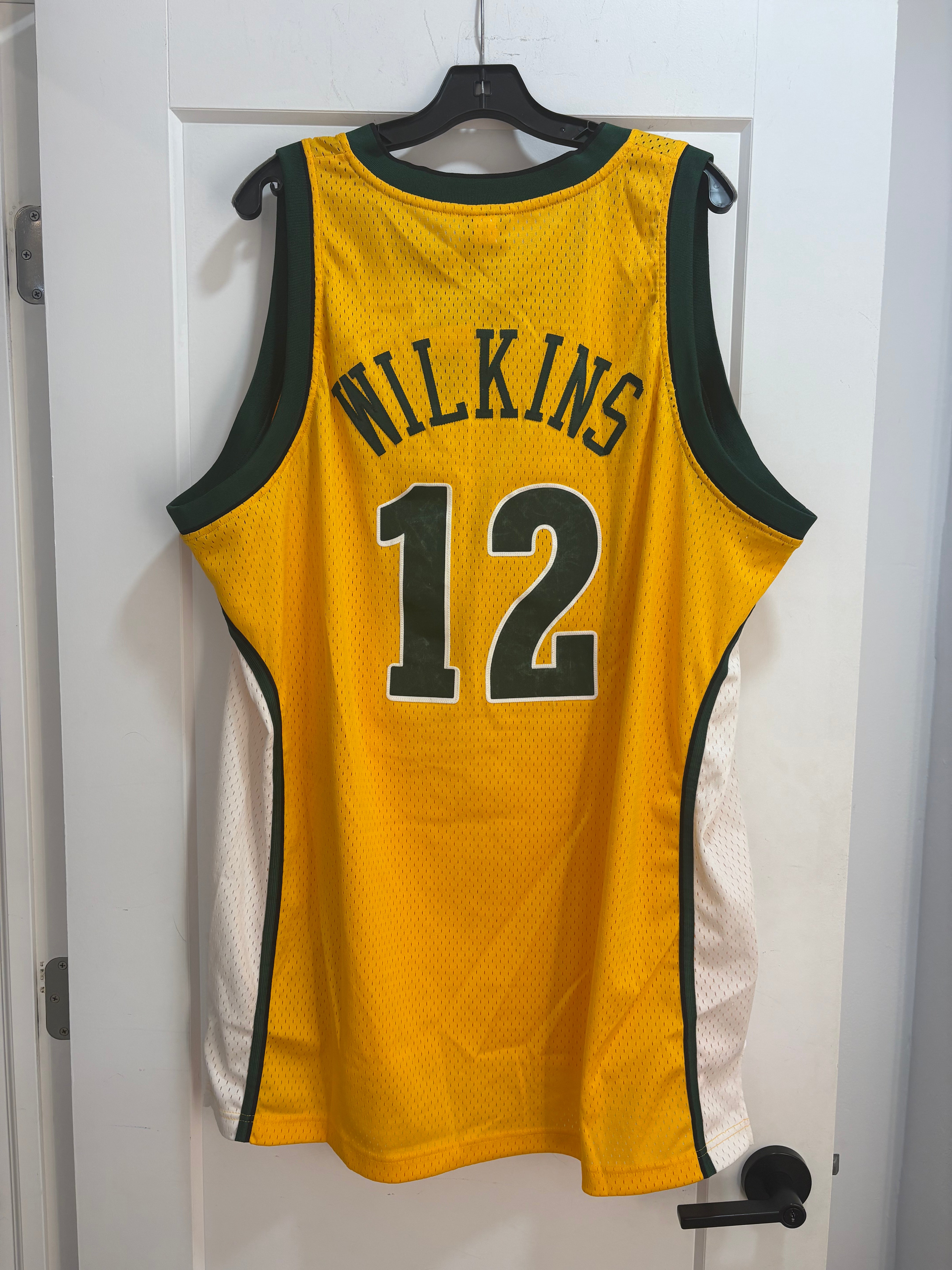 Sonics Wilkins jersey - size XXL tall