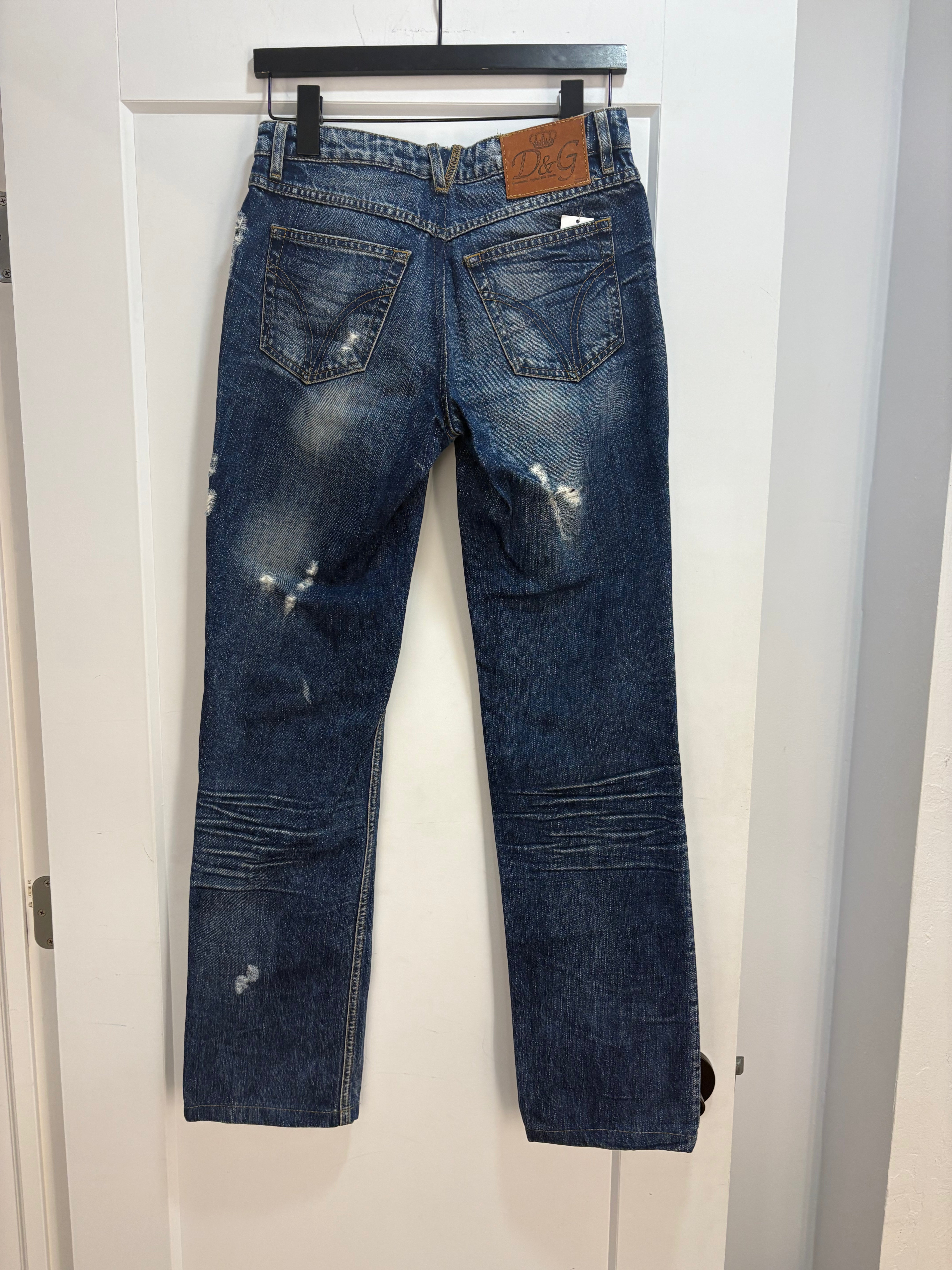 Dolce & Gabbana distressed denim - size 27