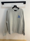 Dime Blue Gothic logo crewneck - size L
