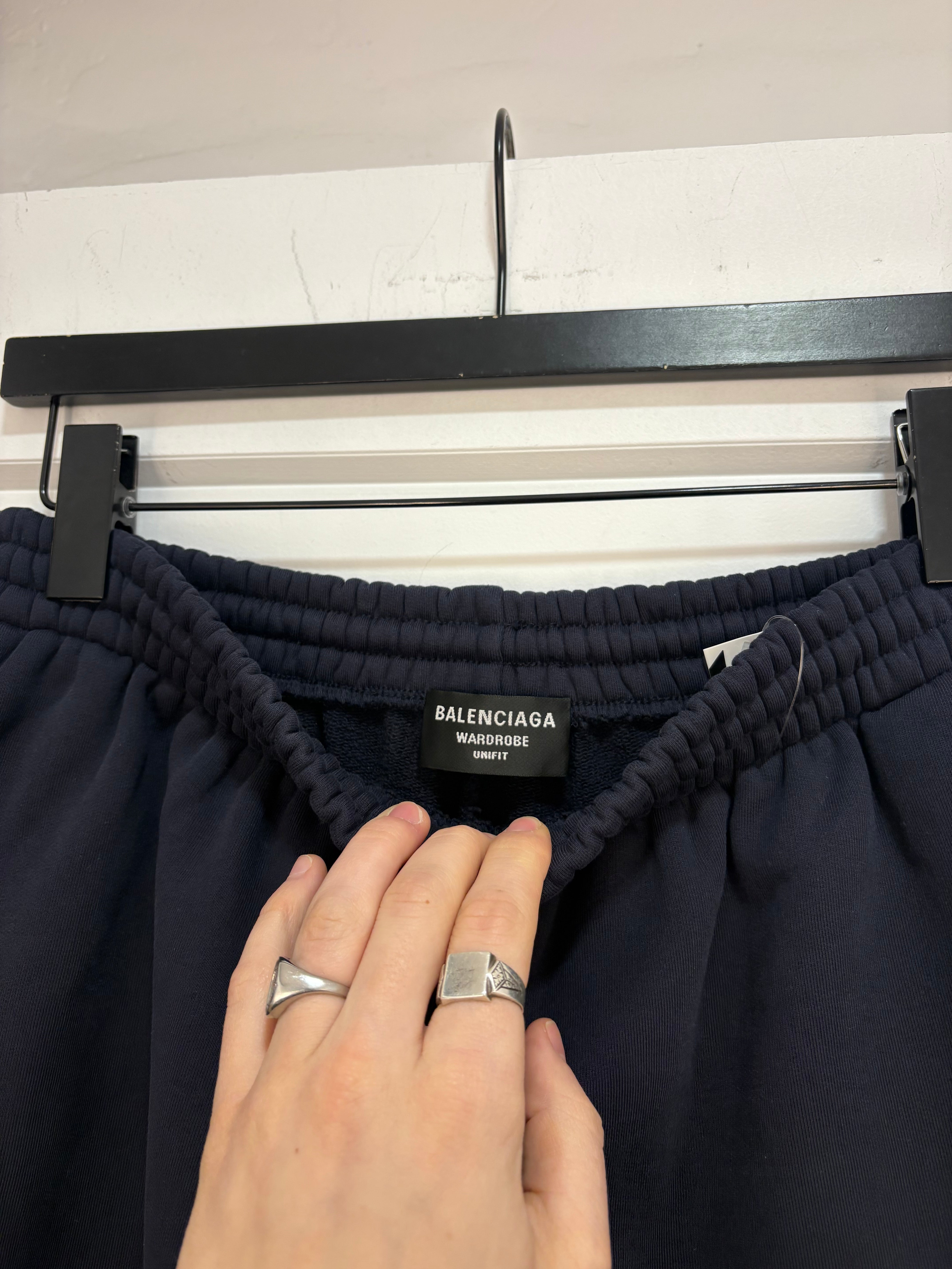 New Balenciaga navy shorts - size M