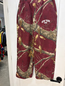 Awake burgundy realtree sweatpants - size M