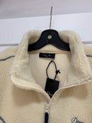 New Dime Cream sherpa fleece jacket - size L