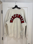 90s Champions reverse weave Wisconsin crewneck - size XL