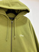 New Dime green zip up hoodie - size L