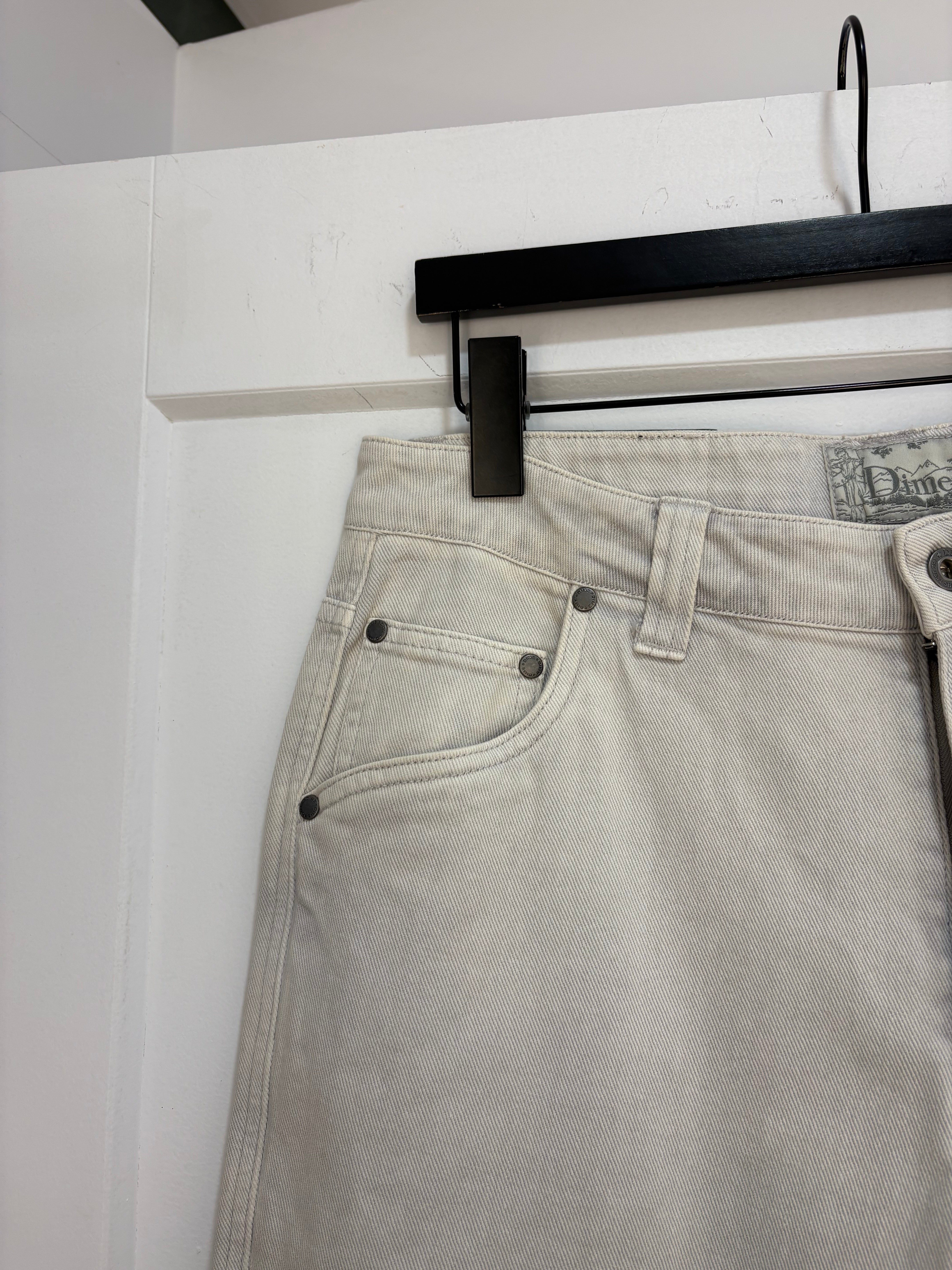 New Dime light grey denim pants - size 32