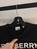 Burberry black logo tee - size XXS