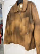Massimo brown leather jacket - size L