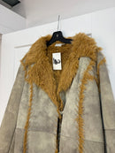 Y2k Newport news faux fur jacket - size XL