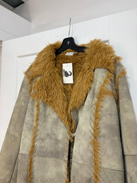 Y2k Newport news faux fur jacket - size XL