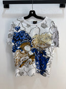 Y2k Christian Audigier affliction AOP tee - size M