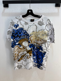 Y2k Christian Audigier affliction AOP tee - size M
