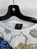 Y2k Christian Audigier affliction AOP tee - size M
