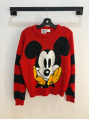 90s Mickey Mouse knit sweater - size S