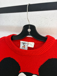 90s Mickey Mouse knit sweater - size S
