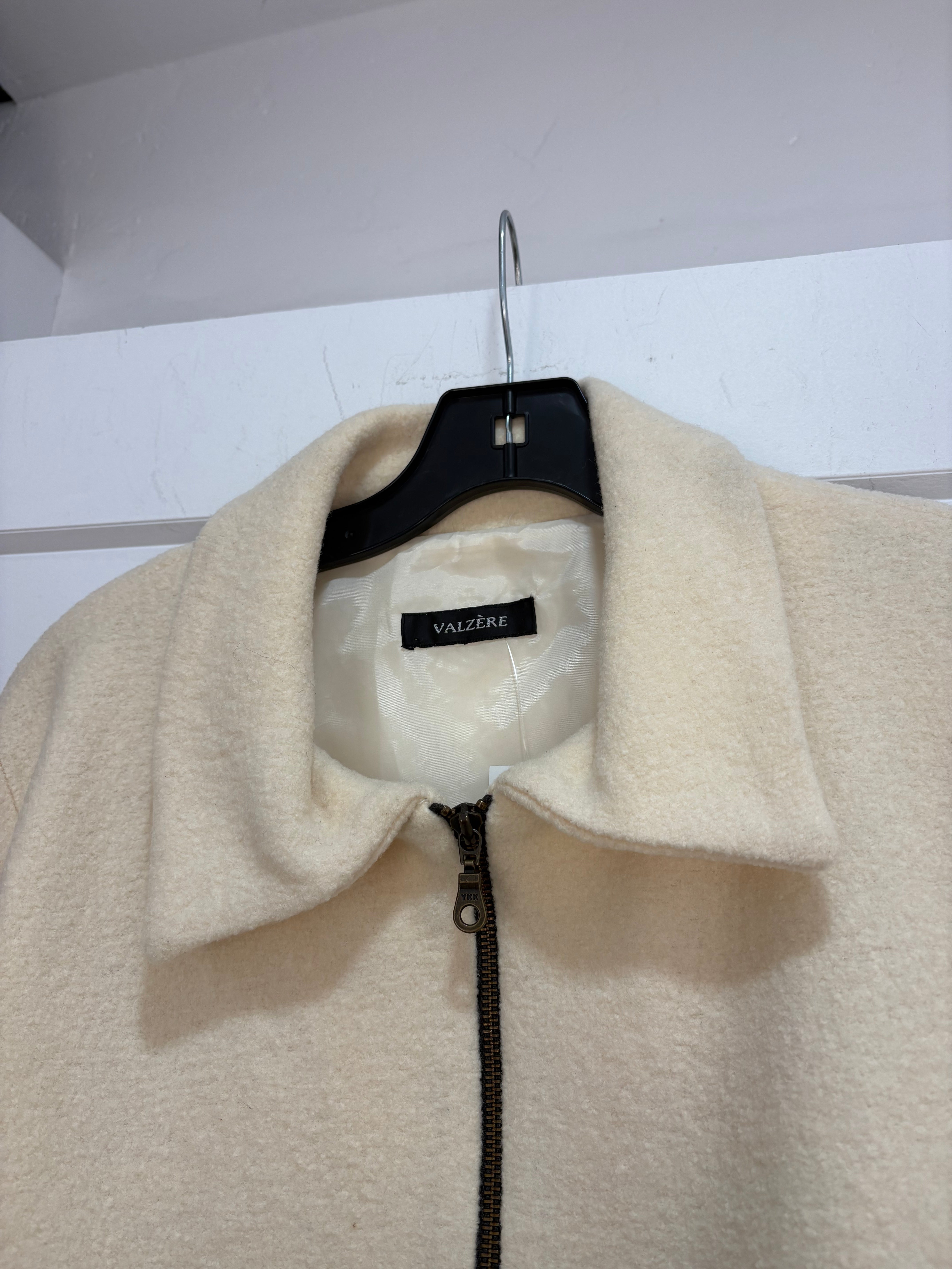 Valzère wool zip up jacket - size XL womens