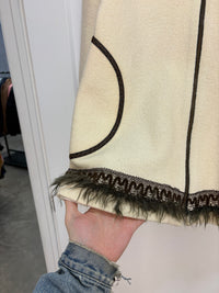 Valzère wool zip up jacket - size XL womens