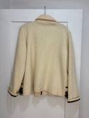 Valzère wool zip up jacket - size XL womens
