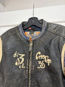 Diesel biker leather jacket - size L