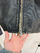 Diesel biker leather jacket - size L