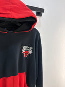 90s Starters Chicago Bulls double hood hoodie - size M