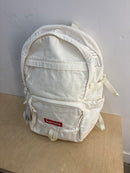 New Supreme white denim backpack